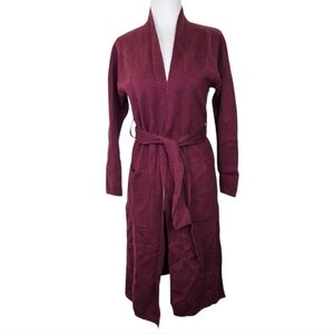 Wilfred Knit merino wool mid length cardigan